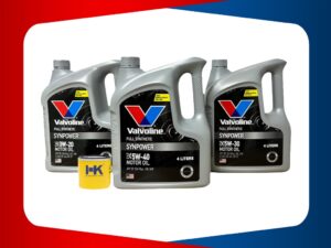Valvoline Synpower 0W20 or 5W30 or 5W40 Full Synthetic Engine Oil